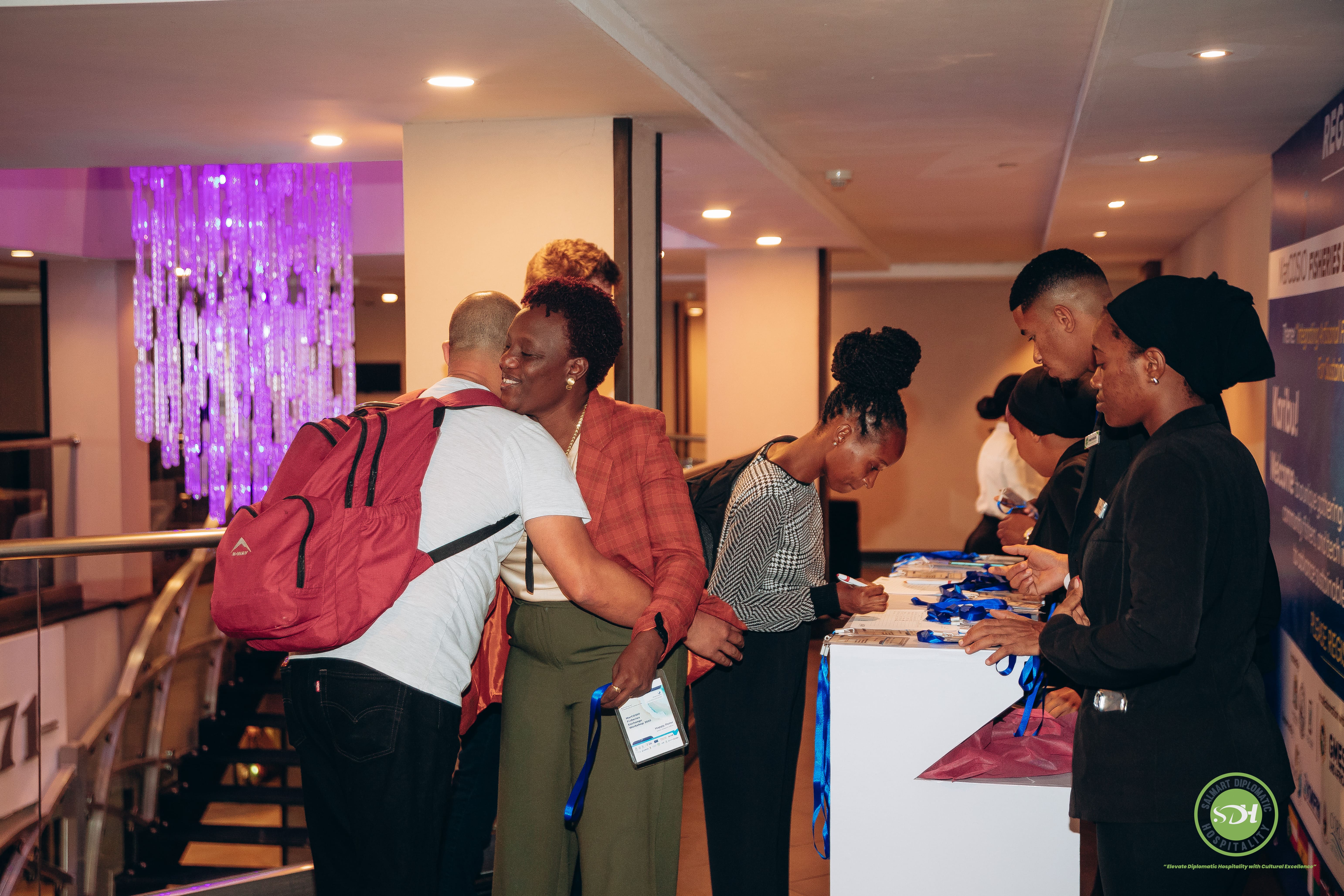 Handshake symbolizing a diplomatic partnership
